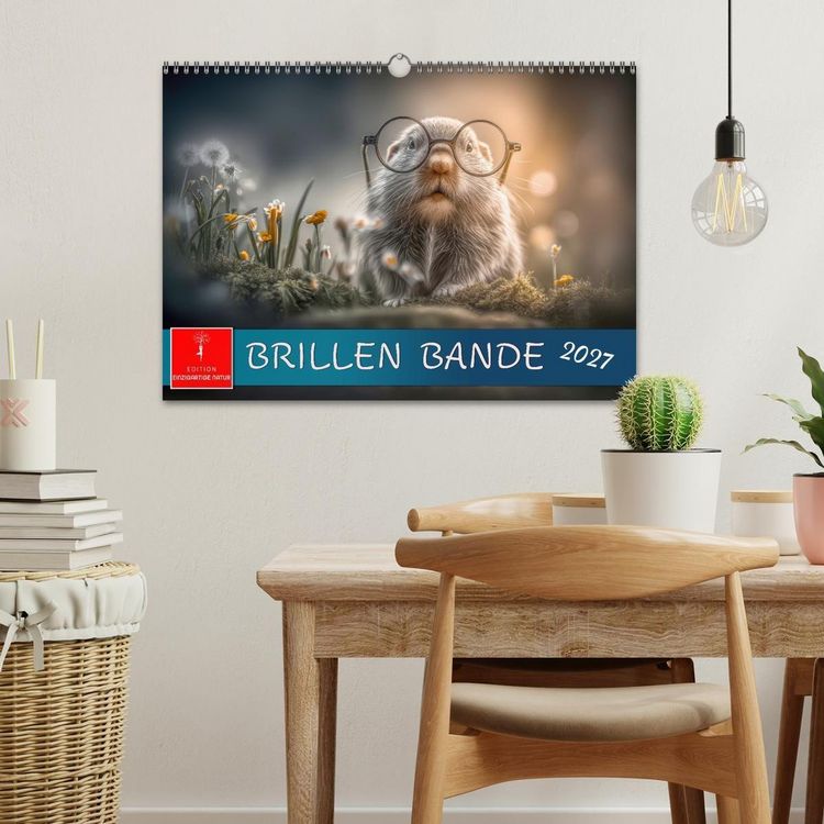 Produktbild: Brillen Bande (Wandkalender 2027 DIN A3 quer), CALVENDO Monatskalender