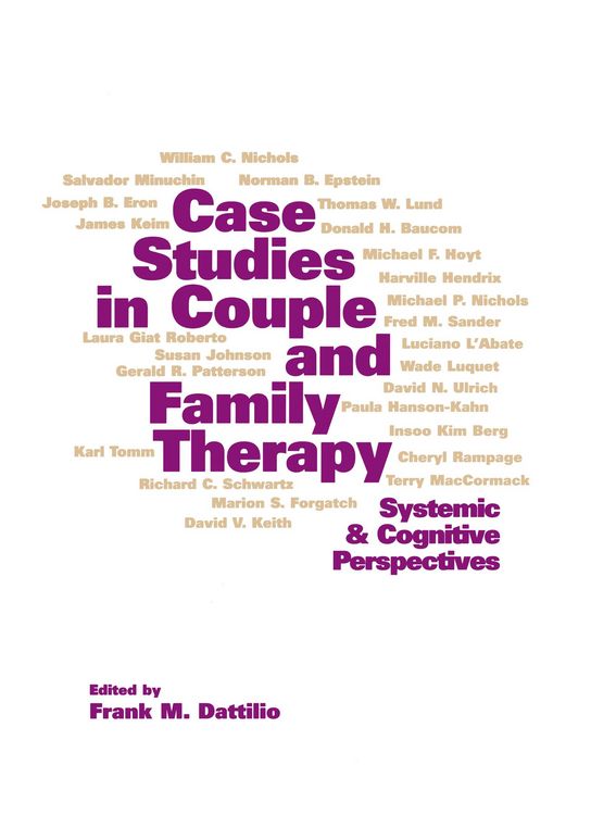 Produktbild: Case Studies in Couple and Family Therapy