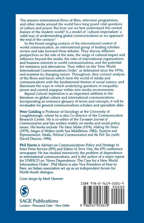 Produktbild: Beyond Cultural Imperialism