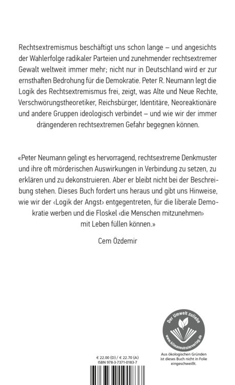 Produktbild: Logik der Angst