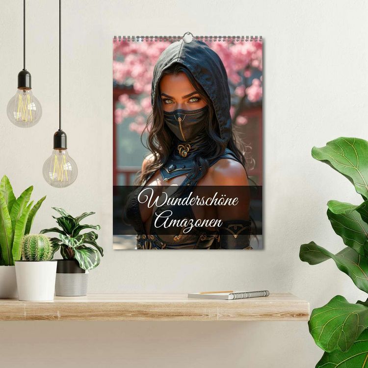 Produktbild: Wundersch&ouml;ne Amazonen (Wandkalender 2026 DIN A3 hoch), CALVENDO Monatskalender