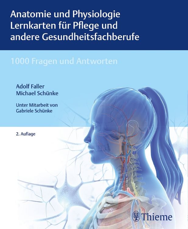 Produktbild: Anatomie und Physiologie Lernkarten f&uuml;r Pflege und andere Gesundheitsfachberufe