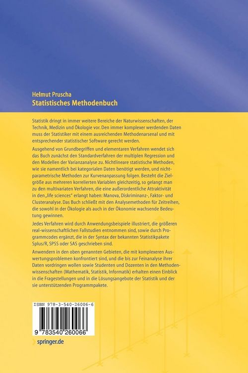 Produktbild: Statistisches Methodenbuch