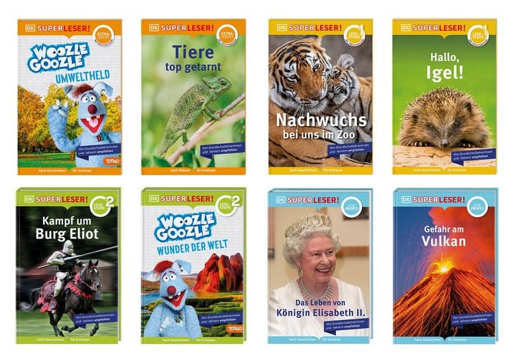 Produktbild: Superleser! Kennenlernpaket 2 (8 B&auml;nde)