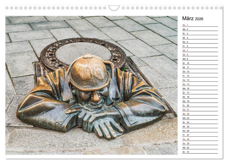 Produktbild: Ein Wochenende in Bratislava (Wandkalender 2026 DIN A3 quer), CALVENDO Monatskalender