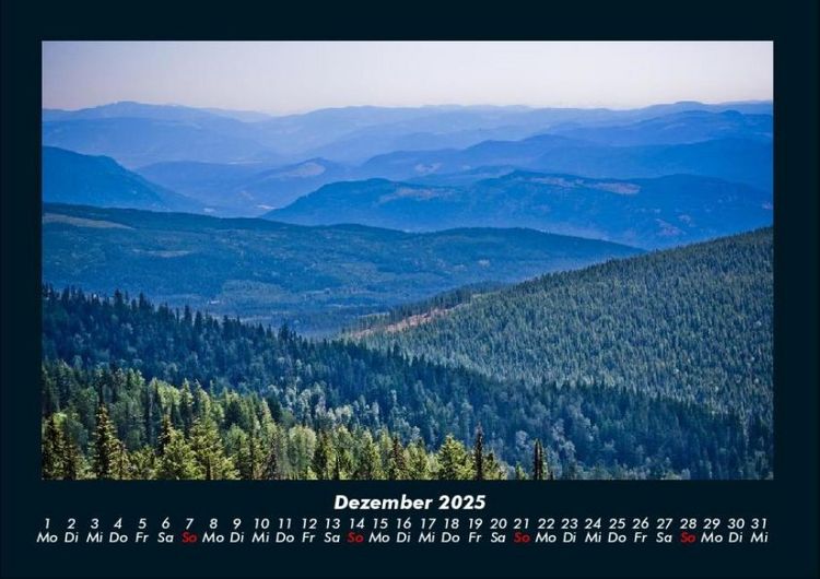 Produktbild: Berge 2025 Fotokalender DIN A4