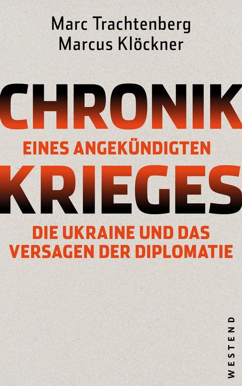 Produktbild: Chronik eines angek&uuml;ndigten Krieges