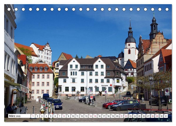 Produktbild: Colditz und Umgebung (Tischkalender 2026 DIN A5 quer), CALVENDO Monatskalender