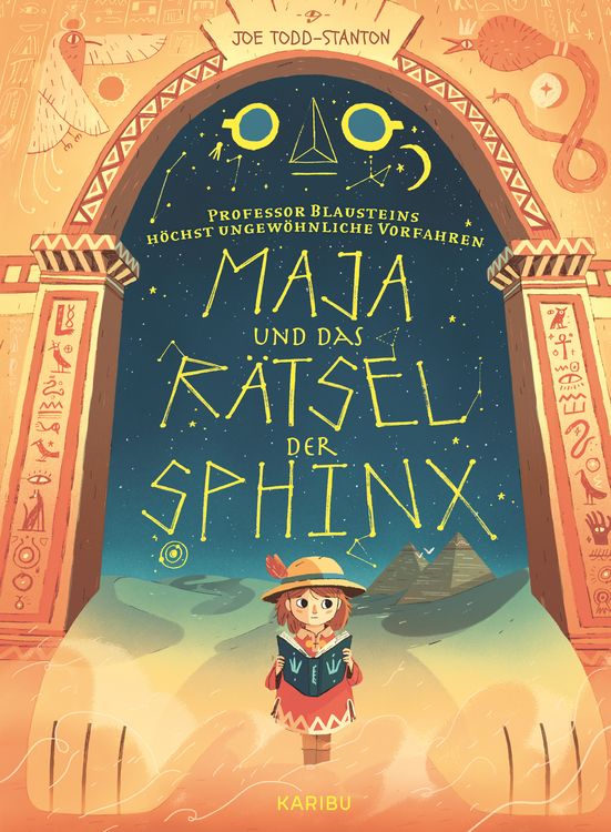 Produktbild: Professor Blausteins h&ouml;chst ungew&ouml;hnliche Vorfahren (Band 3) &ndash; Maja und das R&auml;tsel der Sphinx