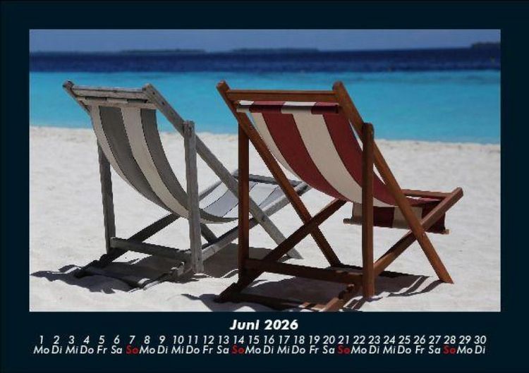 Produktbild: Urlaubsparadies 2026 Fotokalender DIN A5