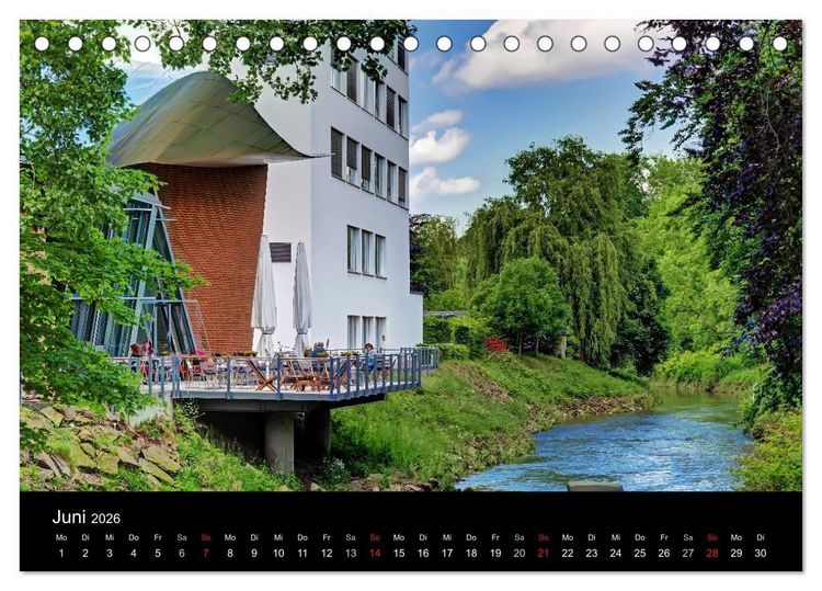 Produktbild: 365 Tage Herford (Tischkalender 2026 DIN A5 quer), CALVENDO Monatskalender