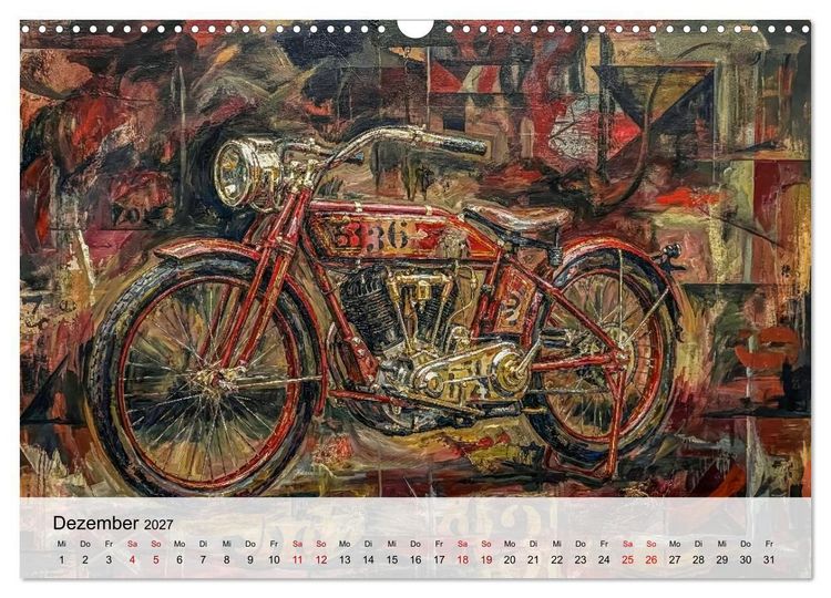 Produktbild: Kult-Motorr&auml;der der USA (Wandkalender 2027 DIN A3 quer), CALVENDO Monatskalender