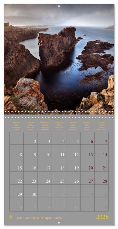 Produktbild: Iceland - the land of ice and fire (Wall Calendar 2026 12 &times; 12 Inch) CALVENDO 12 Month Wall Calendar