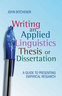 Produktbild: Writing an Applied Linguistics Thesis or Dissertation