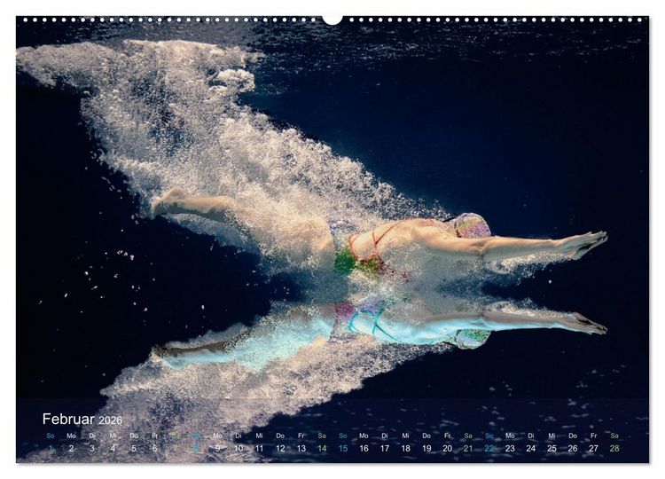 Produktbild: FREUBAD (hochwertiger Premium Wandkalender 2026 DIN A2 quer), Kunstdruck in Hochglanz