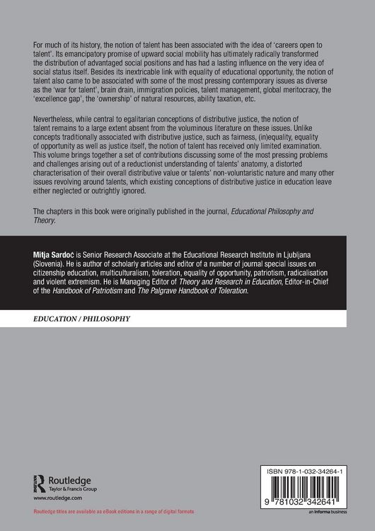 Produktbild: Talents and Distributive Justice