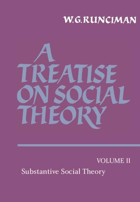 Produktbild: A Treatise on Social Theory