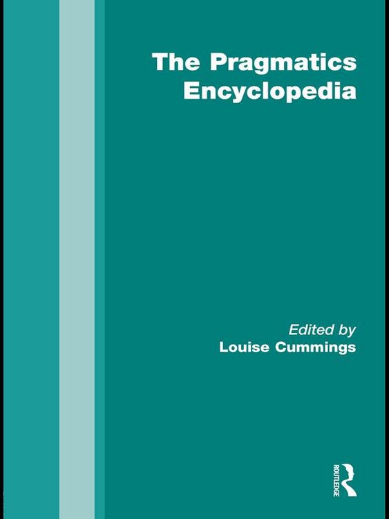 Produktbild: The Routledge Pragmatics Encyclopedia