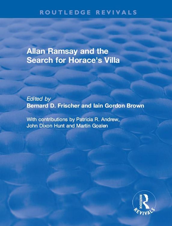Produktbild: Allan Ramsay and the Search for Horace's Villa