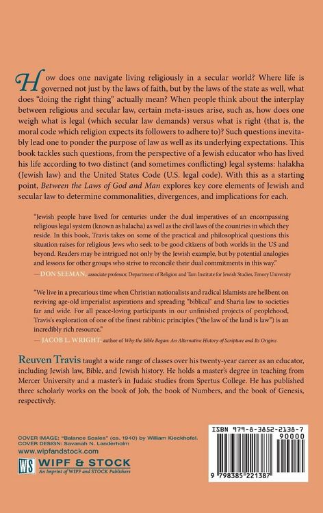 Produktbild: Between the Laws of God and Man