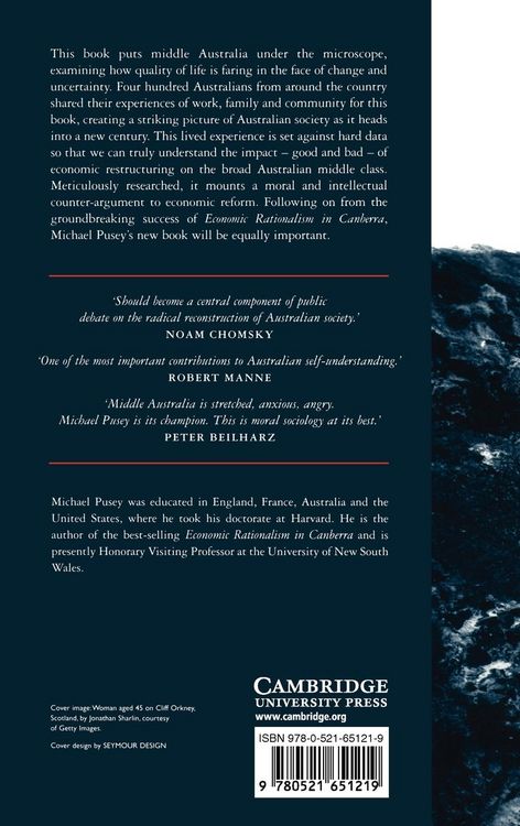 Produktbild: The Experience of Middle Australia