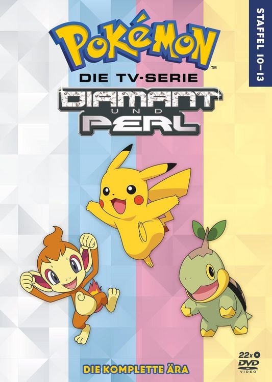 Produktbild: Pok&eacute;mon - Die TV-Serie: Diamant und Perl - Staffel 10-13 [22 DVDs]