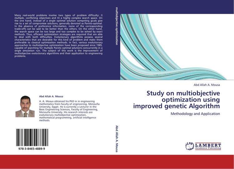 Produktbild: Study on multiobjective optimization using improved genetic Algorithm