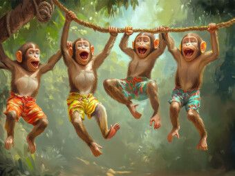 Produktbild: CALVENDO Puzzle Tiere wollen Spa&szlig; haben | 1000 Teile Lege-Gr&ouml;&szlig;e 64x48cm Foto-Puzzle f&uuml;r gl&uuml;ckliche Stunden