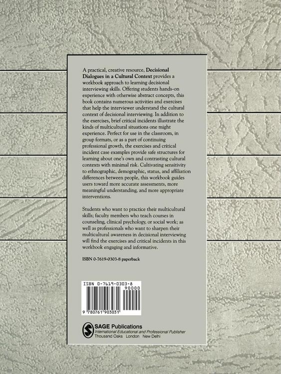 Produktbild: Decisional Dialogues in a Cultural Context