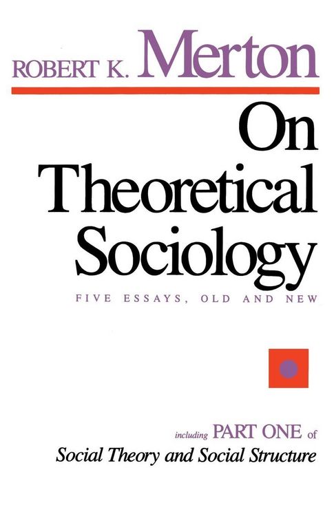 Produktbild: On Theoretical Sociology
