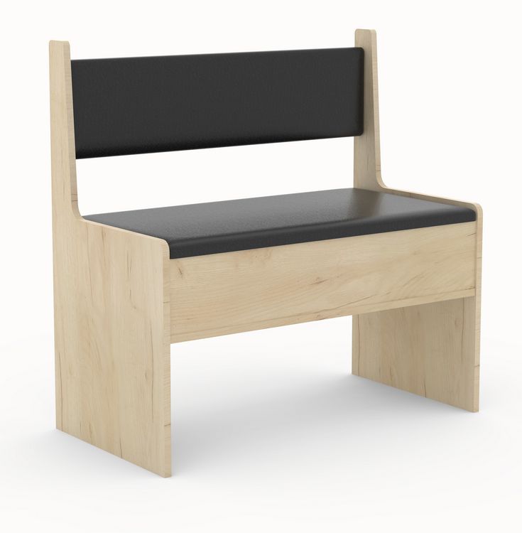 Produktbild: Holz Eckbank Sitzbank Bank Truhe Esal Breite 80 cm