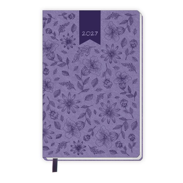 Produktbild: TR&Ouml;TSCH - Taschenkalender A7 Soft Touch Blumen 2027