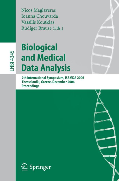 Produktbild: Biological and Medical Data Analysis