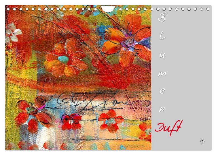 Produktbild: Blumenduft (Wandkalender 2026 DIN A4 quer), CALVENDO Monatskalender