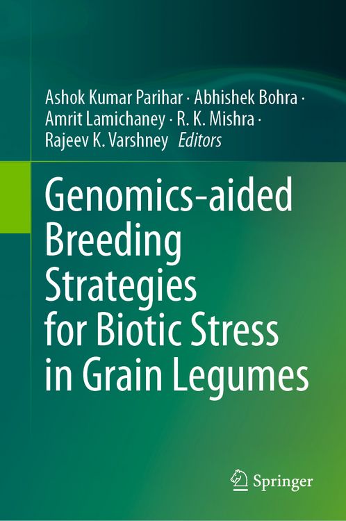 Produktbild: Genomics-aided Breeding Strategies for Biotic Stress in Grain Legumes