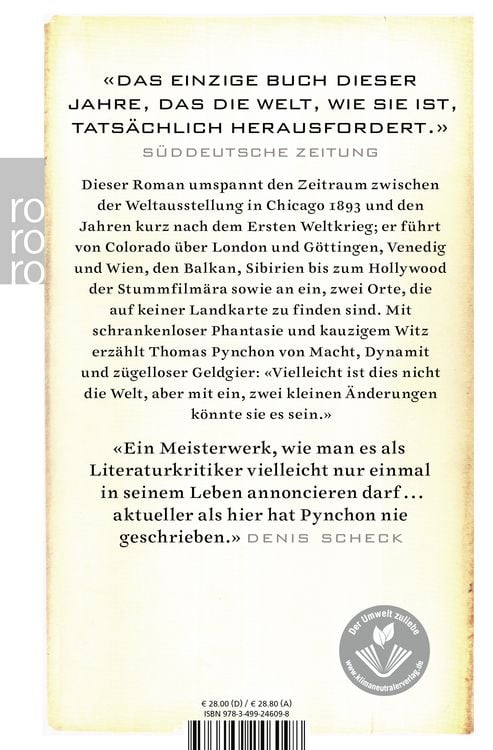 Produktbild: Gegen den Tag