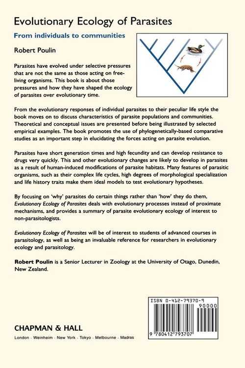 Produktbild: Evolutionary Ecology of Parasites