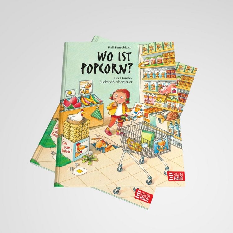 Produktbild: Wo ist Popcorn? Ein Hunde-Suchspa&szlig;-Abenteuer