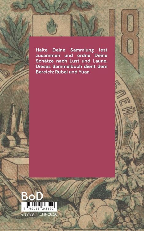 Produktbild: Sammelbuch f&uuml;r Banknoten