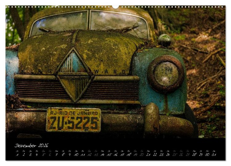 Produktbild: Oldtimer - Vergessene Sch&ouml;nheiten (Wandkalender 2026 DIN A2 quer), CALVENDO Monatskalender