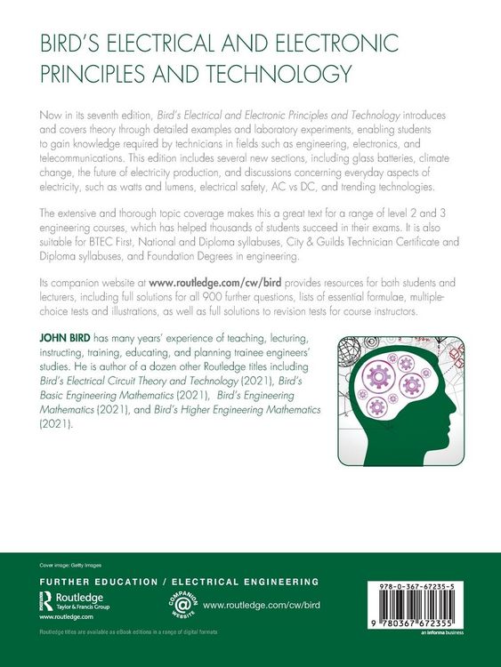 Produktbild: Bird's Electrical and Electronic Principles and Technology