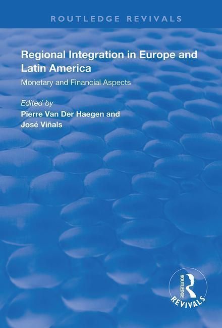 Produktbild: Haegen, P: Regional Integration in Europe and Latin America