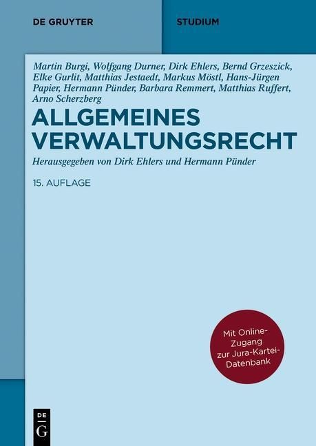 Produktbild: Allgemeines Verwaltungsrecht