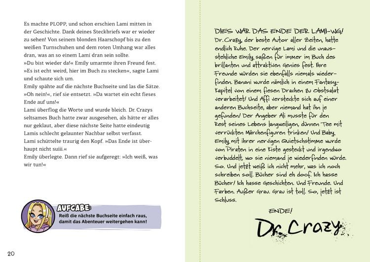 Produktbild: Lami. Gefangen im verr&uuml;ckten Buch