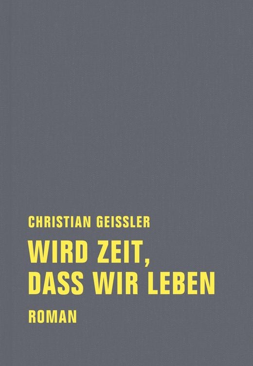 Produktbild: Wird Zeit, dass wir leben