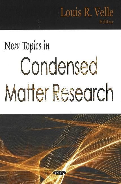 Produktbild: New Topics in Condensed Matter Research