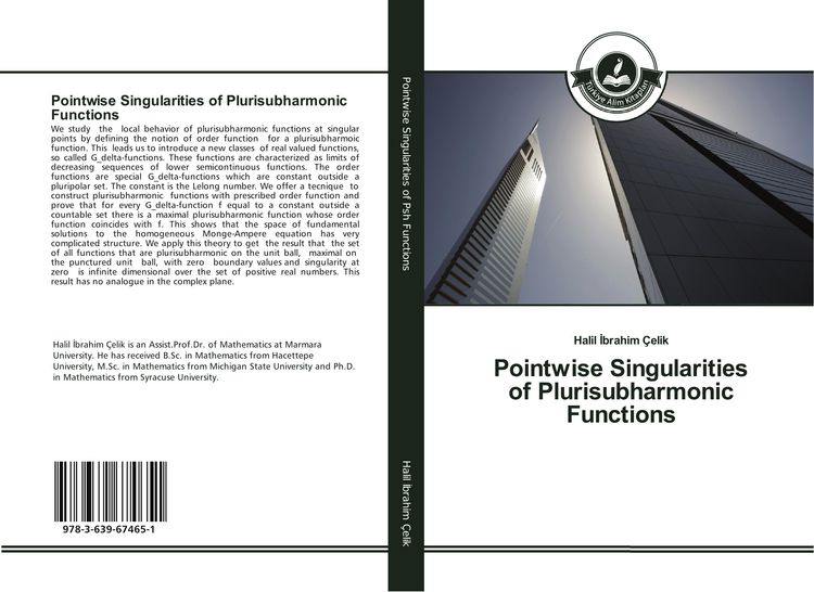 Produktbild: Pointwise Singularities of Plurisubharmonic Functions