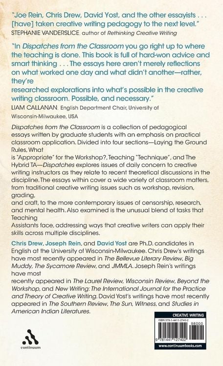 Produktbild: Dispatches from the Classroom