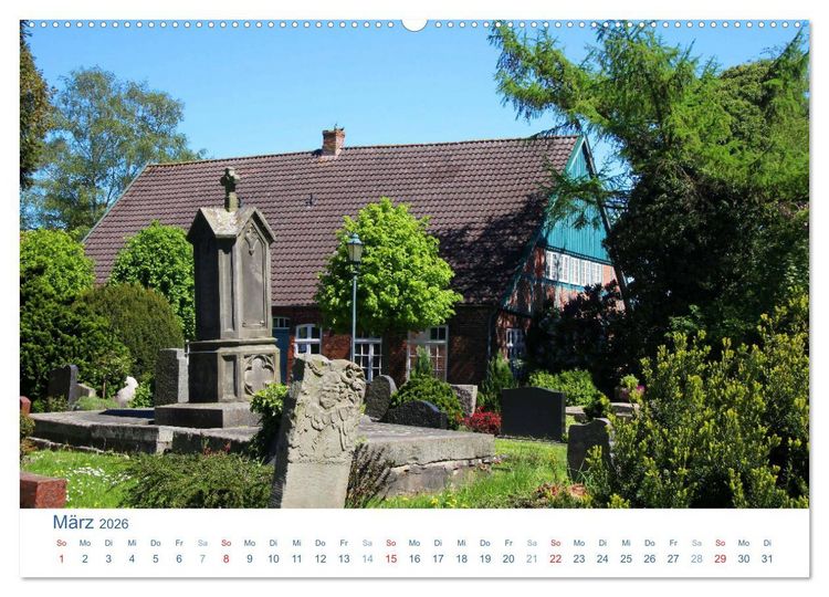 Produktbild: Berne 2026. Impressionen zwischen Weser und Hunte (Wandkalender 2026 DIN A2 quer), CALVENDO Monatskalender