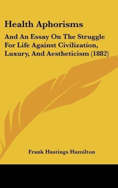 Produktbild: Hamilton, F: Health Aphorisms